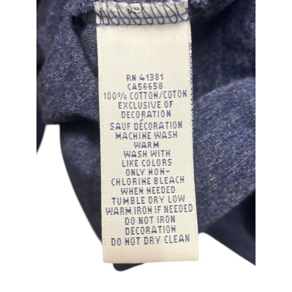 Polo Ralph Lauren Men's XXL Long Sleeve T-Shirt Dark Blue Heather Pony New - Picture 5 of 6